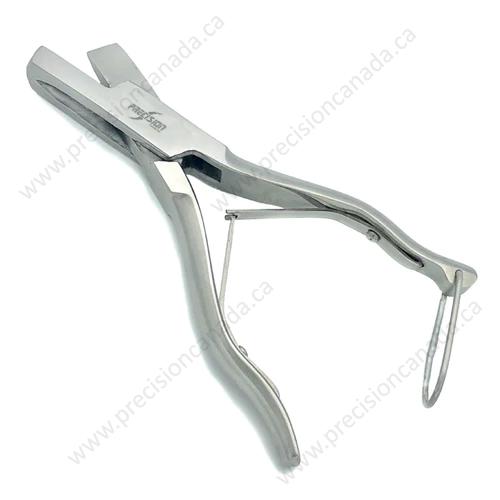 EAR NOTCHER STAINLESS STEEL, LARGE V, 3/4" Notch