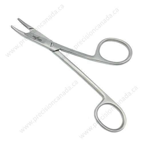 Gillies Needle Holder, 6" (15cm), Cross-Serrated with Groove