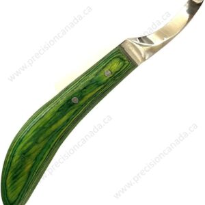 Hoof knife curved drop right