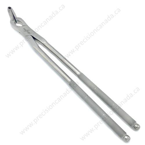 LONG NOSE FRAGMENT EXTRACTION FORCEPS, 19"
